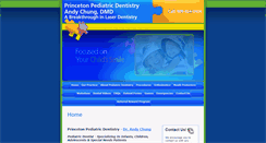 Desktop Screenshot of drandyprincetonpediatricdentistry.com